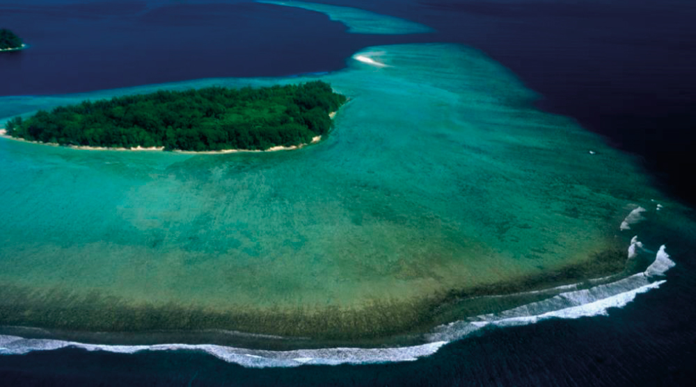 El agua devora islas en el pac�fico