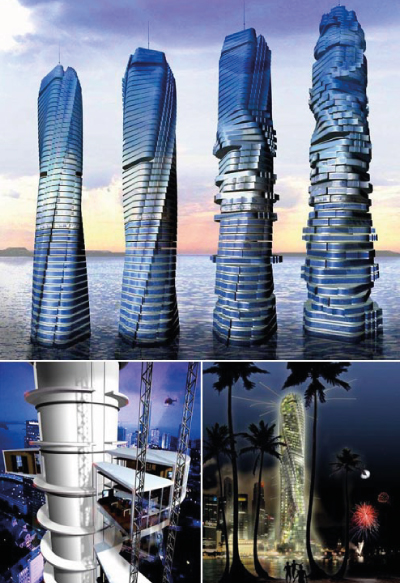 Edificio que gira 360 grados