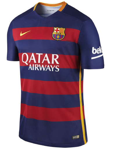 Camiseta del FC Barcelona elaborada con materiales reciclables